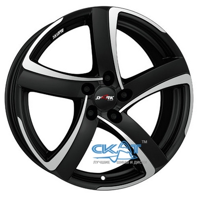 Alutec Shark 7x16 5x115 ET38 DIA70,1 (black)