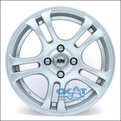Kormetal KM 135 Storm 6,5x15 5x112 ET37 DIA66,6 (silver)