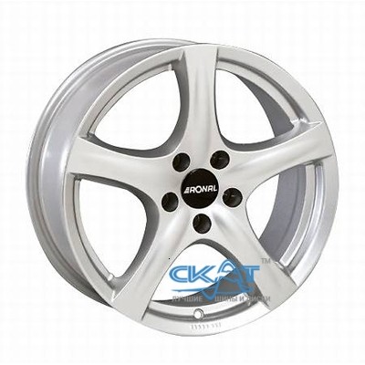 Ronal R42 6x14 4x100 ET38 DIA68 (crystal silver)