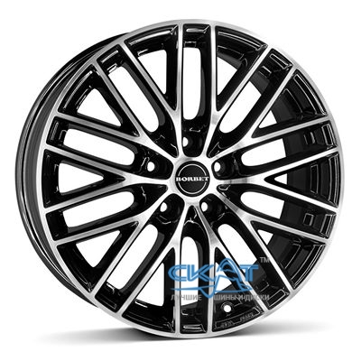 Borbet BS5 8x18 5x114,3 ET40 DIA72,6 (metallic grey)