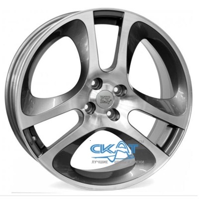 WSP Italy Alfa Romeo (W255) Mars Mito 7x17 4x98 ET39 DIA58,1 (anthracite polished)