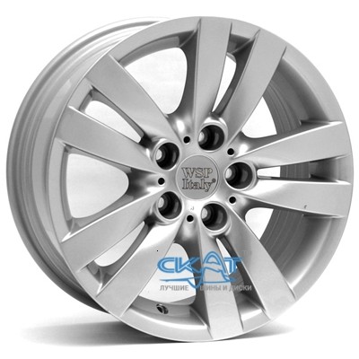WSP Italy BMW (W658) Pisa 8,5x18 5x120 ET37 DIA72,6 (silver)