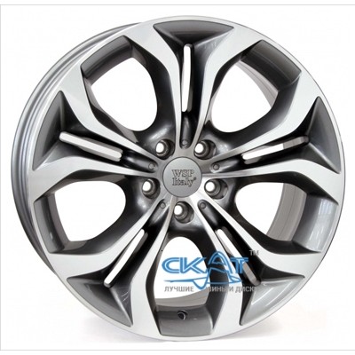 WSP Italy BMW (W674) Aura 9x19 5x120 ET37 DIA74,1 (anthracite polished)