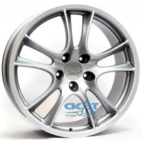 WSP Italy Porsche (W1051) Tornado 9x19 5x130 ET60 DIA71,6 (silver)