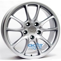 WSP Italy Porsche (W1052) Corsair 12x19 5x130 ET51 DIA71,6 (silver)