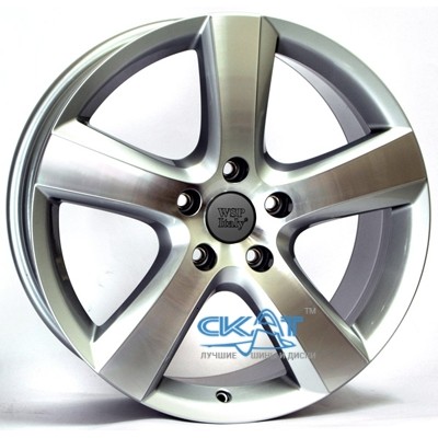 WSP Italy Volkswagen (W451) Dhaka 9x20 5x120 ET60 DIA65,1 (silver polished)