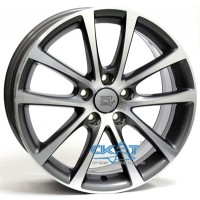 WSP Italy Volkswagen (W454) Eos Riace 8x18 5x112 ET44 DIA57,1 (anthracite polished)