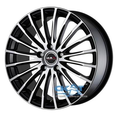 Mak Fatale 7x17 4x98 ET35 DIA58,1 (ice black)