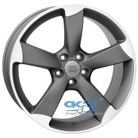 WSP Italy Audi (W567) Giasone 8x18 5x112 ET47 DIA66,6 (matt gun metal Polished)