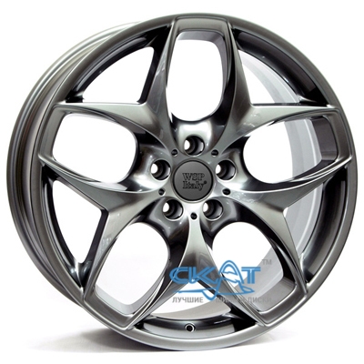 WSP Italy BMW (W669) Holywood 10x19 5x120 ET21 DIA72,6 (dark silver)