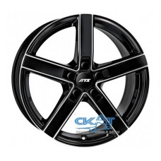 ATS Emotion 7,5x17 5x112 ET35 DIA70,1 (diamond black contour polished)