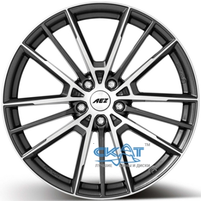 Aez Kaiman 8x19 5x108 ET40 DIA70,1 (gun metal polished)