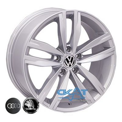 Allante 5037 7,5x17 5x112 ET45 DIA57,1 (silver)