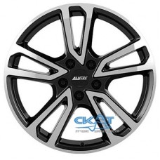 Alutec Tormenta 8x18 5x108 ET55 DIA63,4 (diamond black front polished)