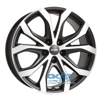 Alutec W10 8x18 5x120 ET53 DIA65,1 (racing black front polished)