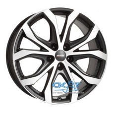 Alutec W10 9x20 5x108 ET43 DIA70,1 (racing black front polished)