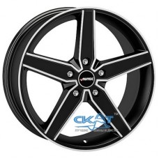 Autec Delano 8x18 5x114,3 ET42 DIA70,1 (matt black polished)