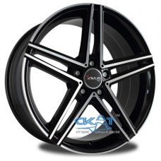 Avus AC-515 7,5x17 5x112 ET52,5 DIA66,6 (black polished)