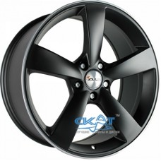 Avus AF10 10x21 5x112 ET50 DIA66,6 (matt black polished)