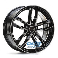 Avus AF16 7,5x17 5x112 ET51 DIA57,1 (black polished)