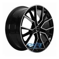 Avus AF18 8x18 5x112 ET35 DIA66,6 (black polished)