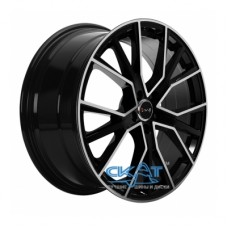 Avus AF18 8x18 5x112 ET28 DIA66,6 (black polished)