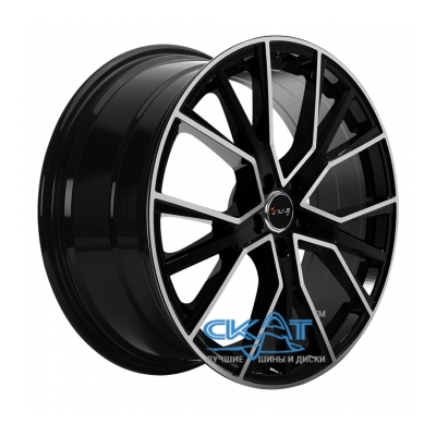 Avus AF18 8x18 5x112 ET35 DIA66,6 (black polished)
