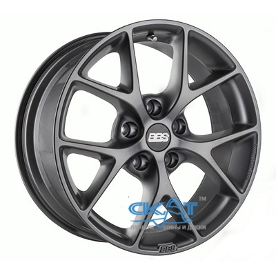 BBS SR 7,5x17 5x112 ET45 DIA82 (volcano grey diamond cut)