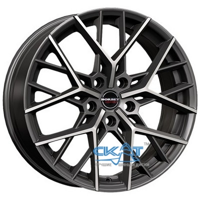 Borbet BY 8,5x19 5x112 ET30 DIA66,6 (titan polished matt)