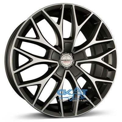 Borbet DY 8,5x19 5x112 ET30 DIA66,6 (matt dark grey polished)