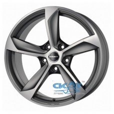 Borbet S 8x18 5x112 ET45 DIA72,6 (graphite matt polished)