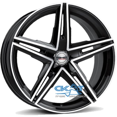 Borbet XRS 8,5x19 5x112 ET40 DIA72,6 (gloss black polished)