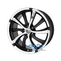 Brock B23 9,5x19 5x114,3 ET35 DIA72,6 (matt black full polished)