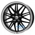 Brock B28 8,5x19 5x114,3 ET45 DIA72,6 (gloss black full polished)