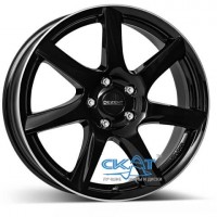 Dezent TW 6,5x16 4x108 ET46 DIA70,1 (black polished lip)