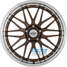 Dotz Revvo 8,5x20 5x112 ET45 DIA70,1 (gun metal lip polished)