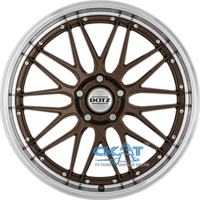 Dotz Revvo 8,5x20 5x112 ET45 DIA70,1 (gun metal lip polished)