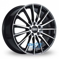 Fondmetal Aidon 8x19 5x112 ET38 DIA66,6 (gloss black machined)