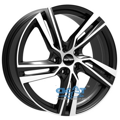 GMP Italia Arcan 7,5x17 5x114,3 ET45 DIA67,1 (black front polished)