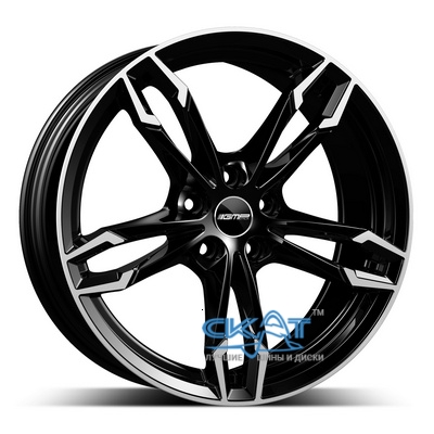 GMP Italia Dea 9x19 5x112 ET44 DIA66,6 (black diamond)