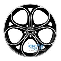 GMP Italia Drake 8x19 5x110 ET32 DIA65,1 (black)