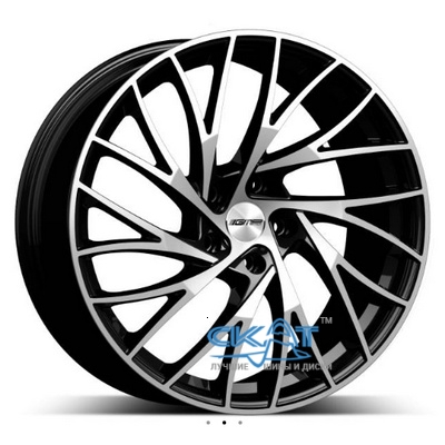 GMP Italia Enigma 8x18 5x114,3 ET45 DIA67,1 (black polished)