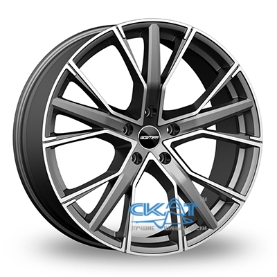 GMP Italia Gunner 10x22 5x112 ET26 DIA66,6 (black polished)