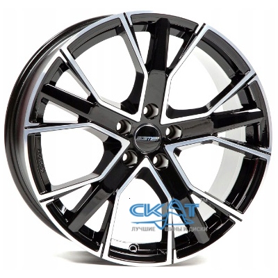 GMP Italia Gunner 7,5x18 5x100 ET46 DIA57,1 (black diamond)