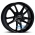 GMP Italia Hunter 9,5x19 5x112 ET35 DIA66,6 (black front polished)
