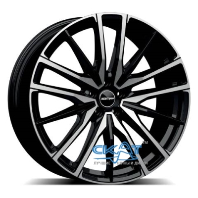 GMP Italia Sparta 10,5x21 5x112 ET43 DIA66,6 (black polished)