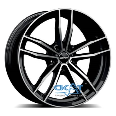 GMP Italia Swan 7,5x17 5x108 ET38 DIA63,4 (black)