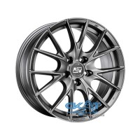 MSW 25 8x18 5x112 ET21 DIA66,6 (matt dark titanium full polished)