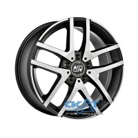 MSW 28 6,5x16 5x112 ET49 DIA66,46 (matt black full polished)