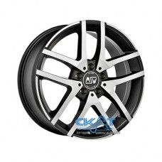 MSW 28 6,5x16 5x112 ET38 DIA66,46 (matt black full polished)